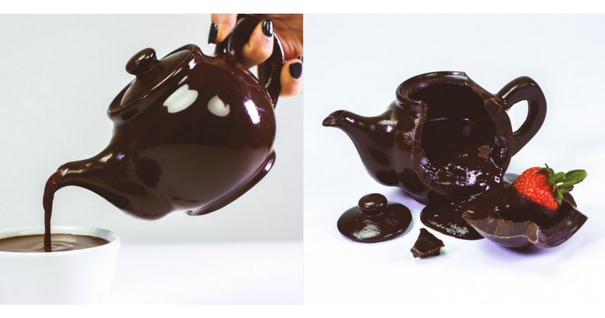 The Chocolate Teapot That's Actually Useful!