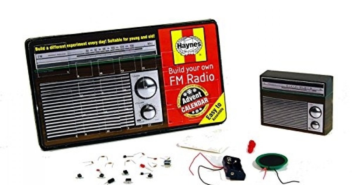 Haynes Build Your Own FM Radio Advent Calendar £14.99 Amazon
