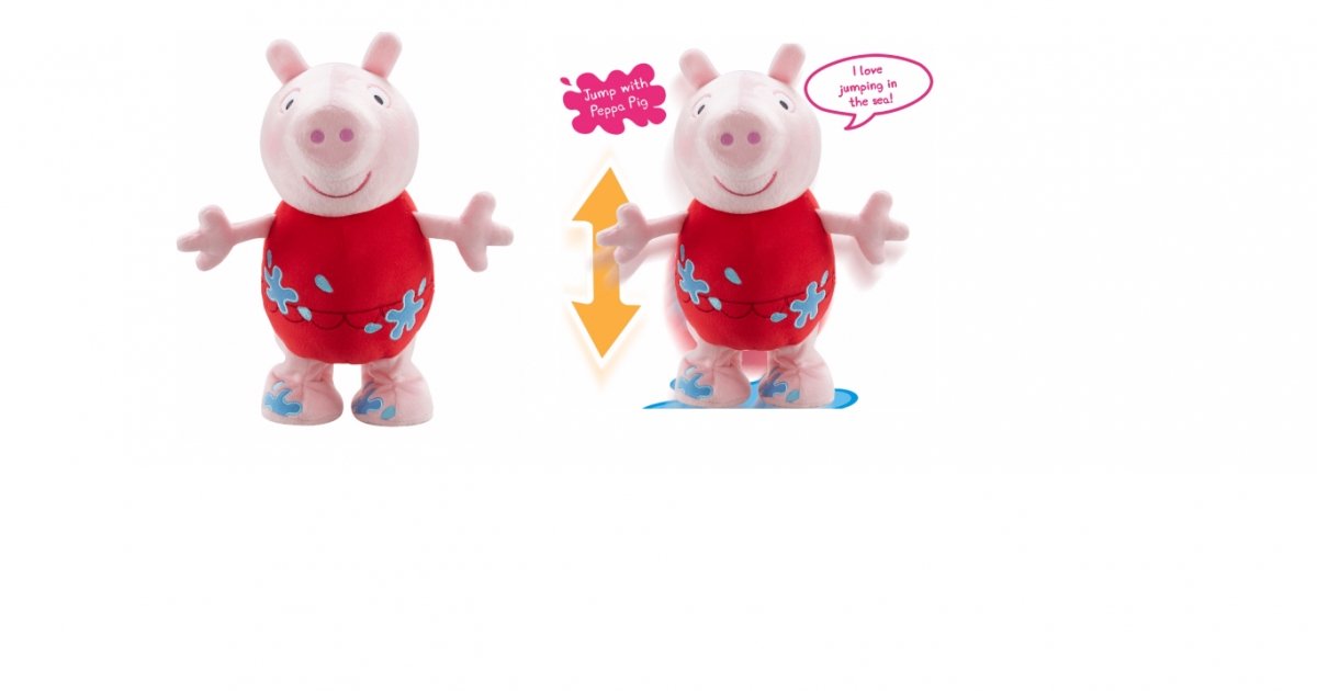 peppa pig soft toy asda