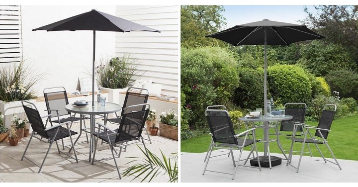 Hawaii 6 Piece Garden Furniture Set £55 @ Tesco Direct