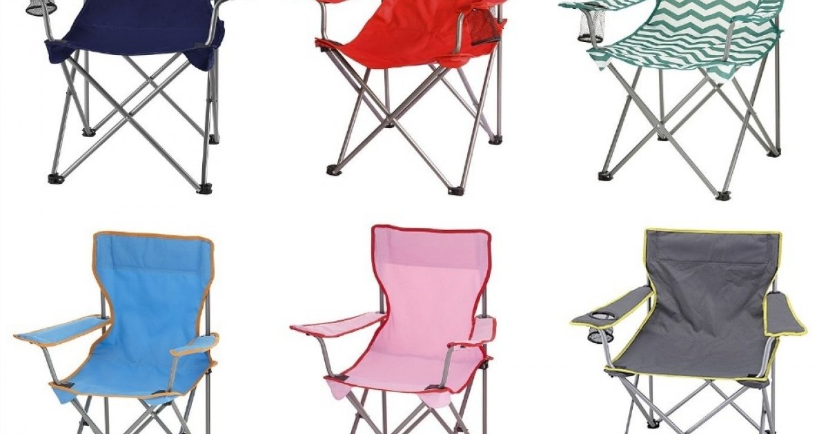 Folding Camping Chairs 2 For £10 @ Tesco Direct