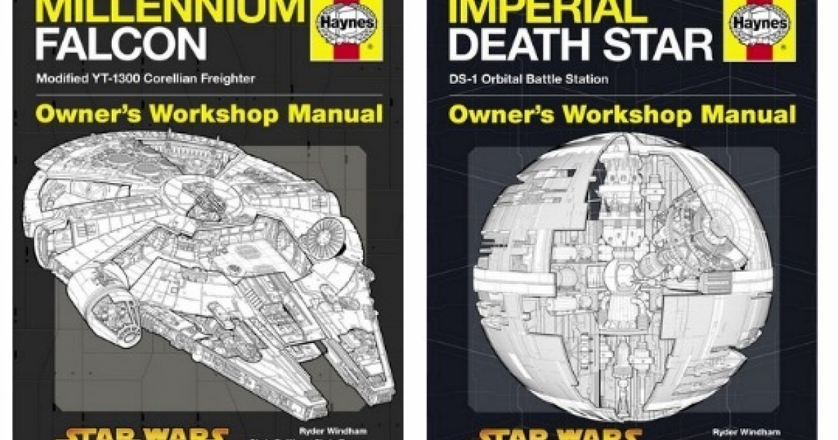 Millennium Falcon or Death Star Haynes Manuals £3 each @ Amazon / The