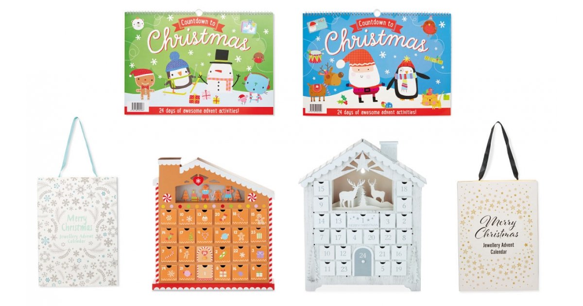 Advent Calendars From £1.99 With Free Delivery Aldi