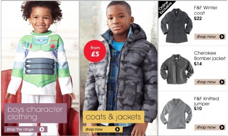 Tesco clearance direct coats