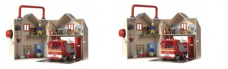 fireman sam deluxe fire station playset sainsburys