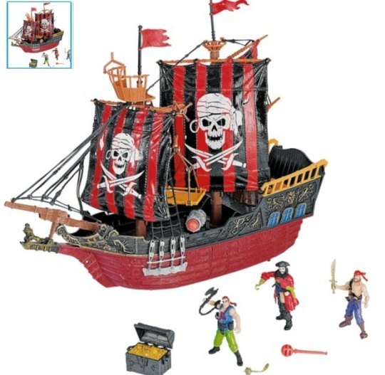 captain hook ship toy