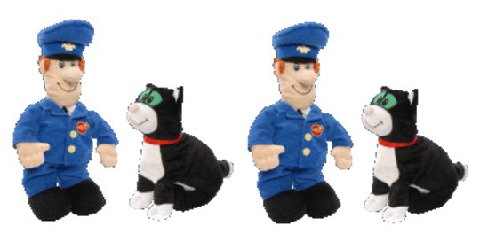 postman pat and jess soft toys