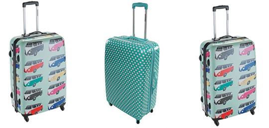 Hard shell Suitcase (95l Capacity) Deals @ Home Bargains