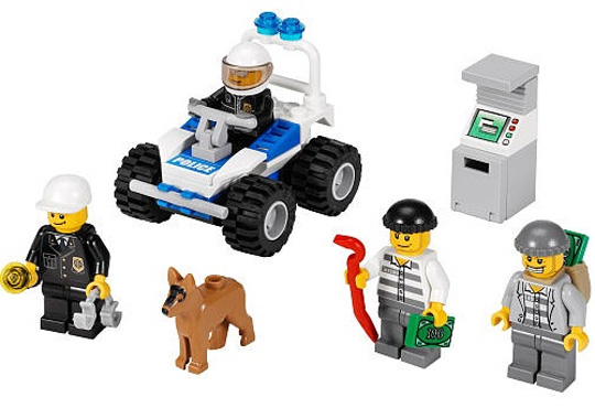 Lego City 7279 Police Minifigure Collection 6 Amazon - 