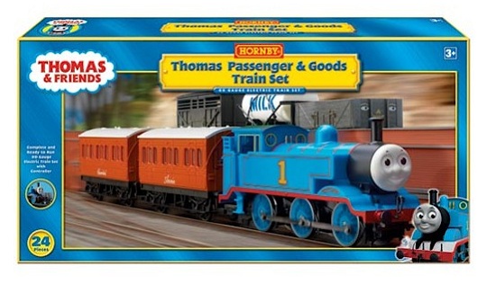 hornby thomas passenger and goods train set