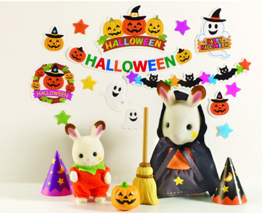 sylvanian family halloween set