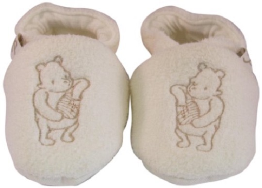 winnie the pooh baby slippers