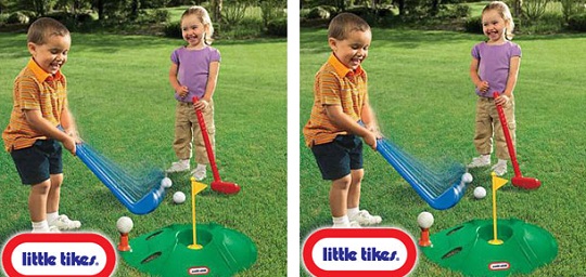 little tikes totsports drive and putt golf set