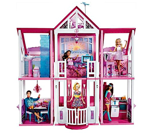 argos barbie house