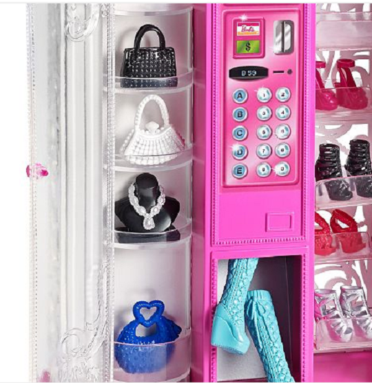 Barbie doll vending machine sale