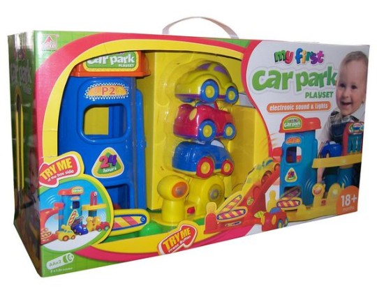 my first car park playset