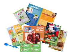 Free baby food sales samples