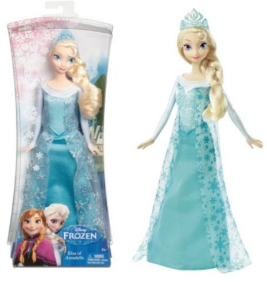 Disney Frozen Elsa Doll £17 @ Tesco Direct