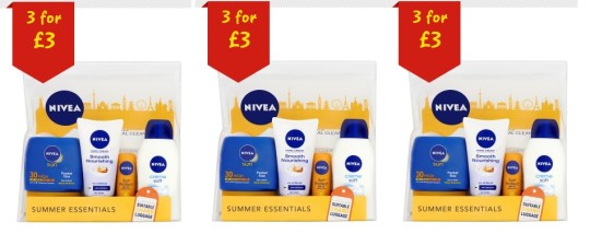 asda nivea sun cream