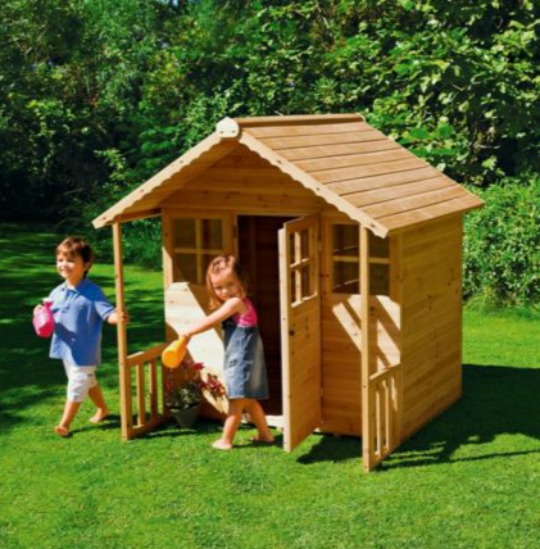 argos wooden playhouse