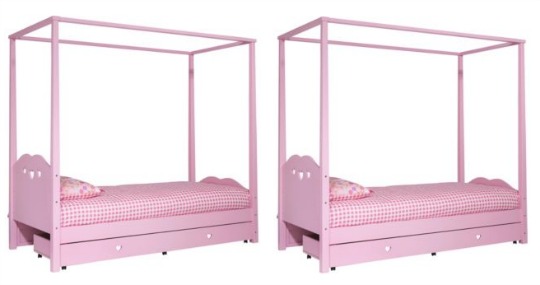 childrens bed canopy argos