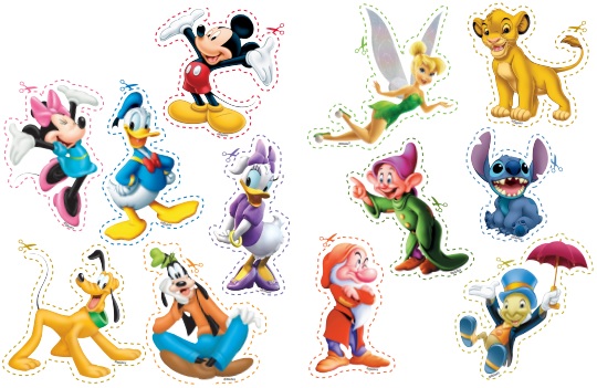 Most current No Cost Printable Stickers disney Style Among the