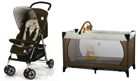 hauck winnie the pooh travel cot