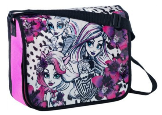 Buy Monster High Messenger Bag - Cosmetic Design Large Girls School  Shoulder Sash Online at desertcartINDIA