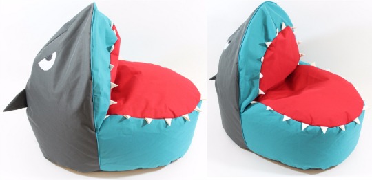 shark bean bag chair