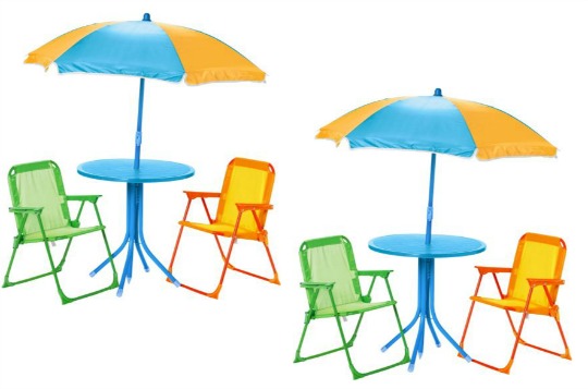 childrens table and chairs argos