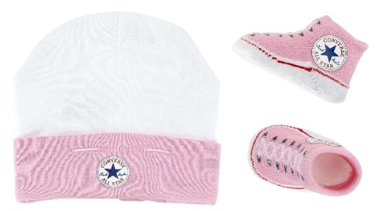 Converse hat deals and bootie set