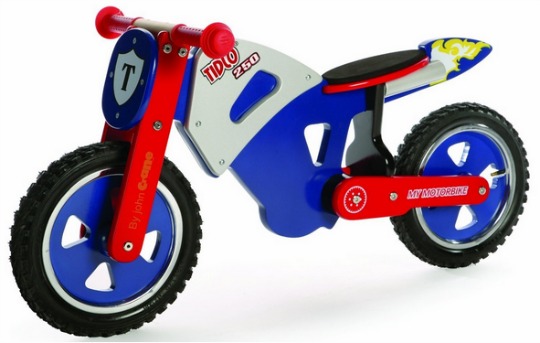 Wooden motorbike best sale balance bike