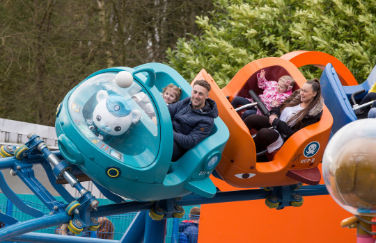 Alton Towers Octonauts Rollercoaster Evacuated