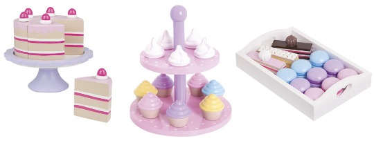 Wooden Toy Cake Sets £12 each (£10.20 with code) Free ...