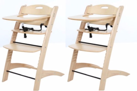 wooden high chair argos