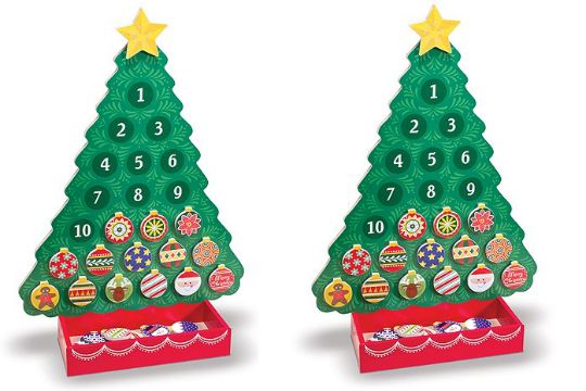 Melissa & Doug Countdown To Christmas Wooden Advent Calendar