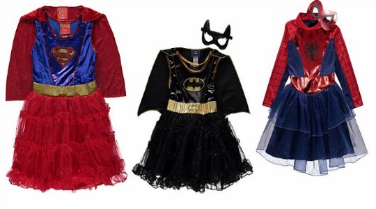 Superhero Costumes For Girls From £13 