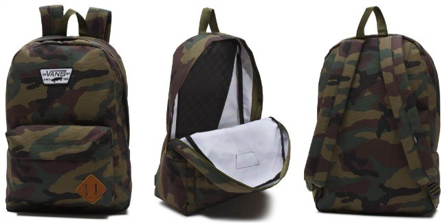 vans boys school bag