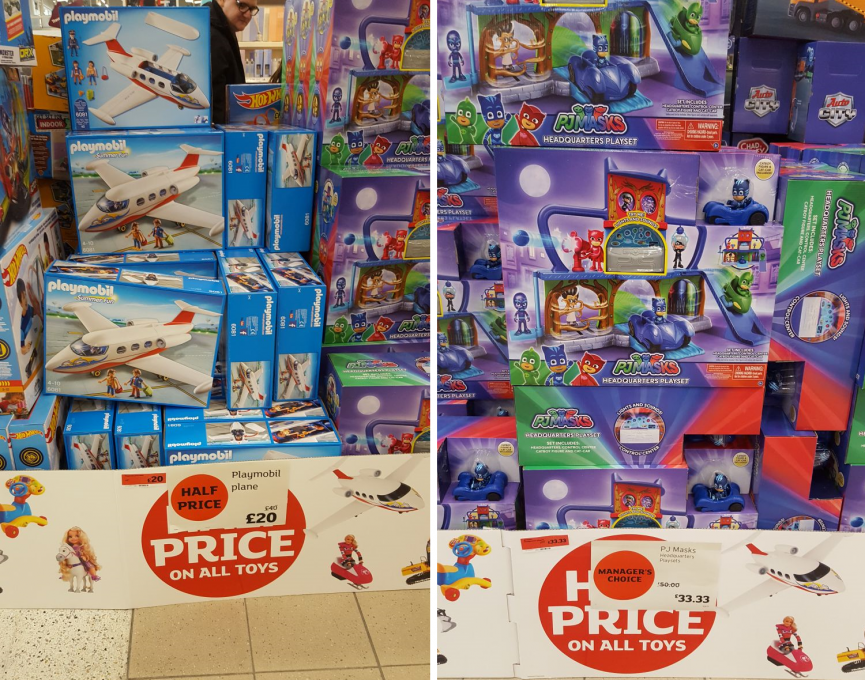 sainsburys toy sale 2018