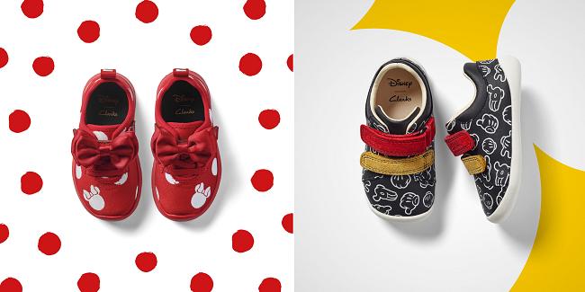 capa Inválido Comida NEW Disney Mickey Mouse & Minnie Mouse Kids' Shoe Collection @ Clarks