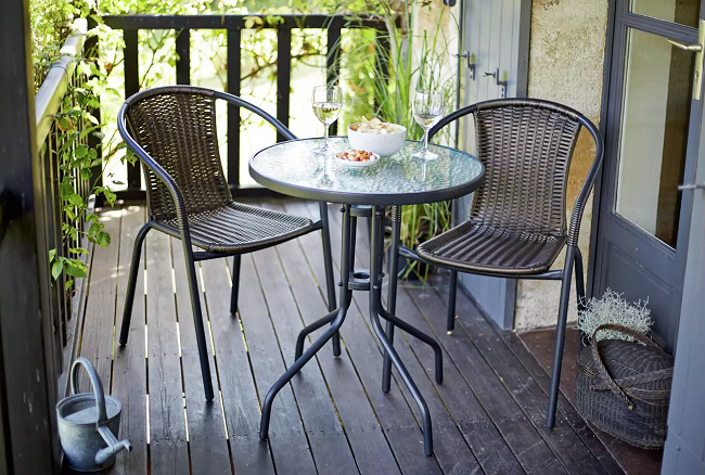 2 Seater Rattan Effect Balcony Set £50 @ Argos