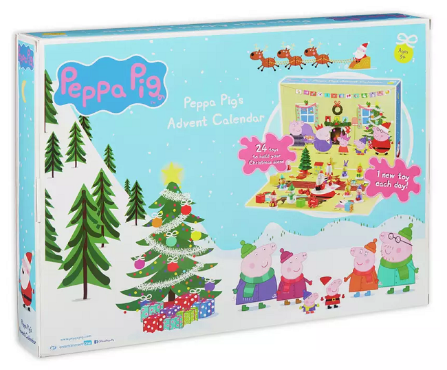 The Peppa Pig toy advent calendar at Asda kids are going CRAZY for