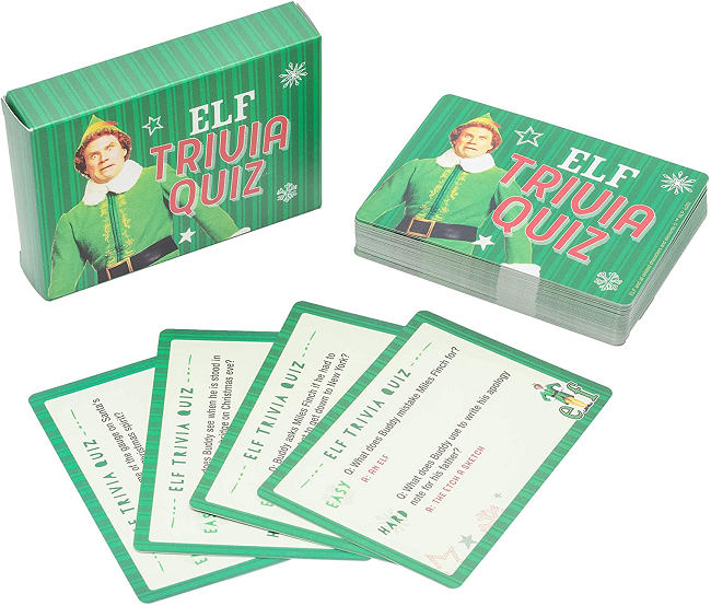 Elf Trivia Game 4 99 Amazon