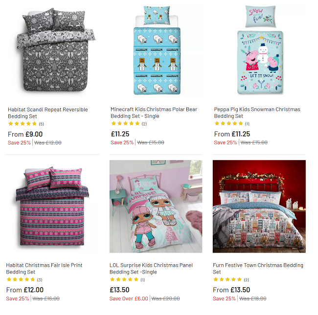 argos teddy bear bedding