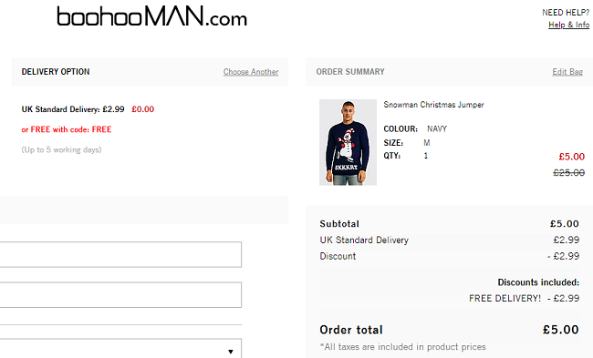 Boohoo 2024 man discount