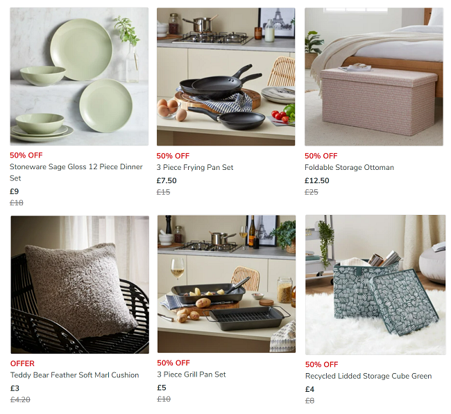 Up To 50 Off Sale Dunelm