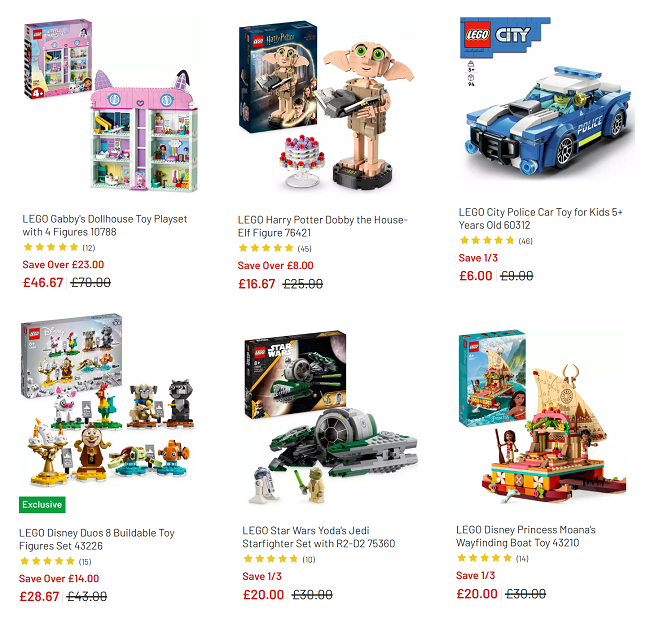 LEGO Sale Now On @ Argos