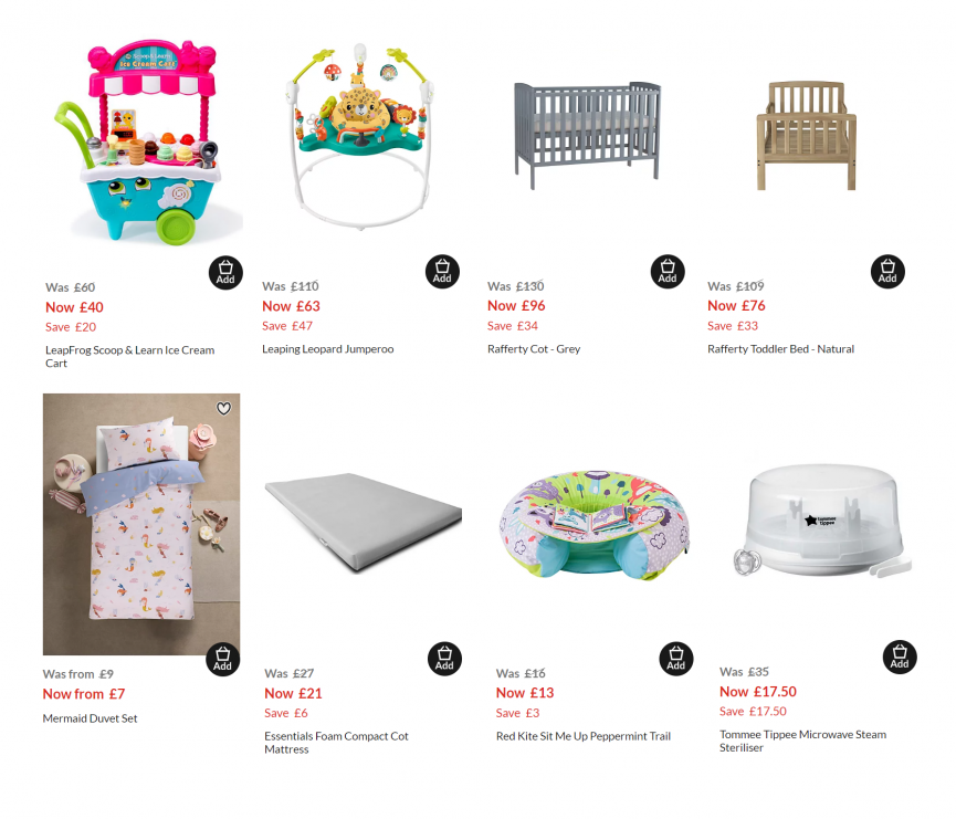 Asda Baby & Toddler Event now live!